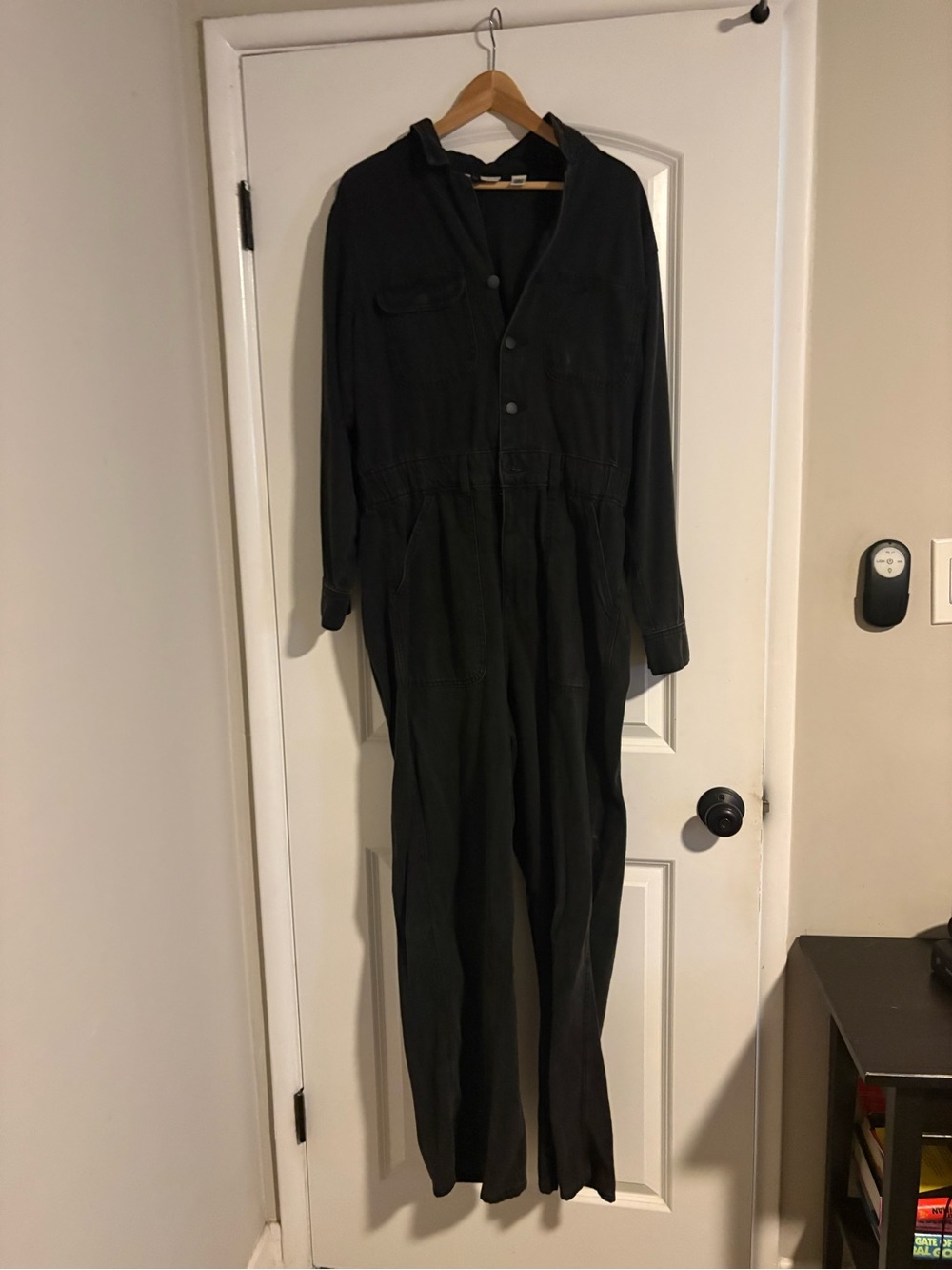Universal Thread Black Long Sleeve Utility Jumpsuit